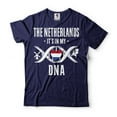 thumbnail image 4 of Netherlands DNA Shirt Netherlands Flag Tee Netherlands National Patriotic Shirt Dutch Gifts (3X-Large Grey), 4 of 6