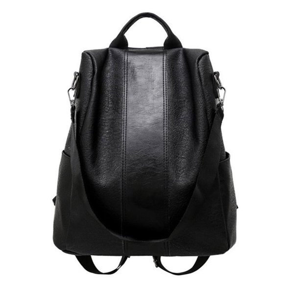 GASTROPOD Anti-Theft Backpack For Women, Large Capacity, Minimalist Soft Leather Casual Travel Daypack