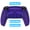 Galactic Purple, variant on eXtremeRate Nova Pink Rubberized Grip Remap Kit Upgrade Board Back Shell 4 Buttons for PS5 Controller BDM 010/020
