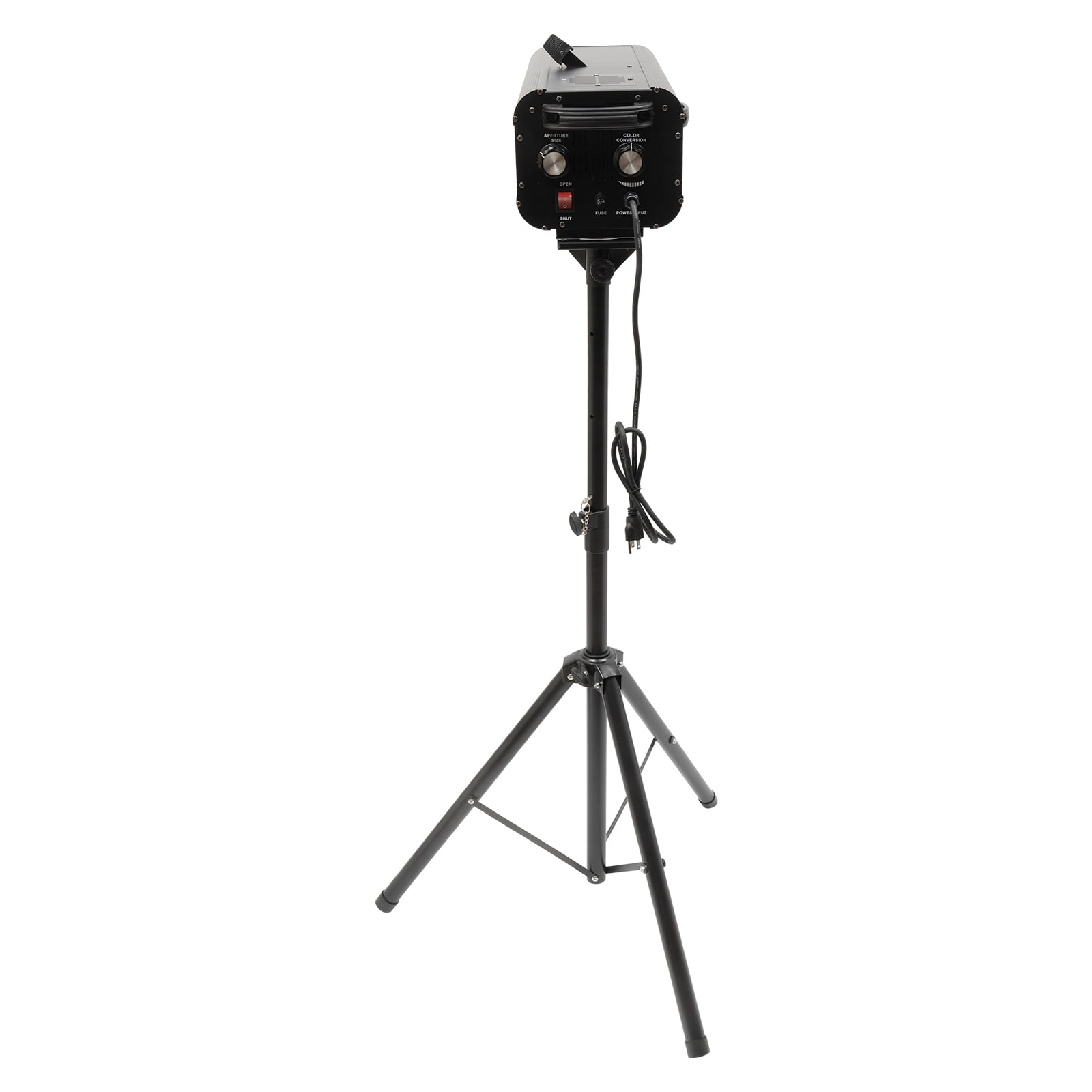 200W Follow Spot Light Rectangular Stage Spot Light Manual Control LED Stage Spotlight for Large Stages Theaters Outdoor Parties Bars Weddings
