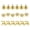 18pcs, variant on Ruanlalo Christmas Napkin Rings Alloy Snowflake Elk Tree Napkin Holders Decorative Napkin Rings for Holiday Dining Table Decoration