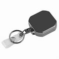 thumbnail image 2 of Square Easy-Pull Buckle, Retractable Strong Buckle, Strong Easy-Pull Wire Rope Keychain, 2 of 7