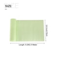 thumbnail image 2 of Unique Bargains Crepe Paper Roll Decoration 8.2ft Long 5.9 Inch Wide, Light Green 3 Pack, 2 of 5
