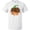 AA-White, variant on Cheetah Print Pretty Pumpkin with Fall Leaves T-Shirt