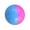 Blue Pink, variant on BAOSITY Golf Ball Golf Practice Ball 2.36Inches Golf Training Accessories Golf Supplies Indoor Outdoor Premium Outdoor Park Golf Ball Blue Pink
