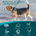 thumbnail image 5 of Collar de perro con clip de seguridad PetBonus impermeable para arnés para perros, 5 of 5