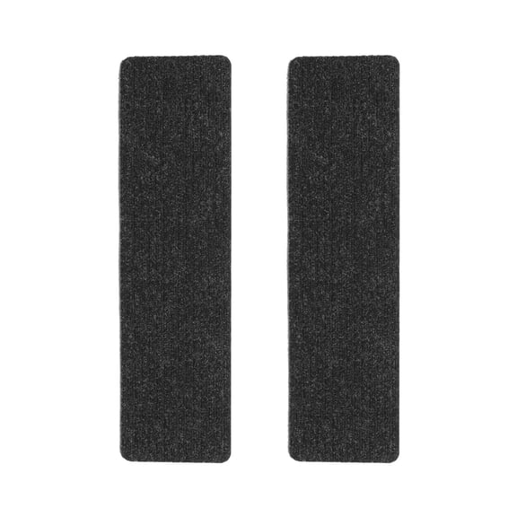 2 Pcs Indoor Outdoor Rugs Carpet Non- Slip Stair Treads Washable Rugs Non-slip Stair Treads Safety Stair Treads for Kids Stair Mat Step Mat Washable Polyester Child
