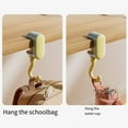 thumbnail image 4 of Dopamine Portable Adjustable Desk Hook Desktop Bag Hooks Strong Load-Bearing, 4 of 5