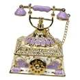 thumbnail image 3 of Organizador de joyas, regalo de gran capacidad, escultura de aleación para horquillas para el cabello, regalo para hija Púrpura, 3 of 9