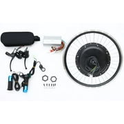 PreAsion E-Bike Conversion Kit 20 Electric Bicycle Front Hub Motor Conversion Kit 48-60V 500W