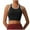 Black, variant on Hvyesh Women's Sports Bra Casual Sleeveless Backless Yoga Tank Crop Workout Fitness Top