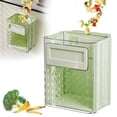 thumbnail image 4 of Kitchen Wall-Mounted Trash Can Cabinet Hanging Trash Can,Milky White, 4 of 5