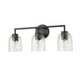 thumbnail image 2 of Millennium Lighting  Catania 3 Light Vanity Fixture 3 Light - Matte Black, 2 of 5
