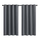 thumbnail image 1 of Elegantes cortinas opacas con aislamiento térmico, ojales de doble capa en la parte superior para oscurecer la habitación del dormitorio y la sala de estar (42 x 63 pulgadas, juego de 2), 1 of 6