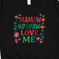 thumbnail image 3 of Inktastic Mamaw and Papaw Love Me Toddler Sweatshirt, 3 of 4