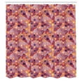 thumbnail image 2 of Ambesonne Abstract Shower Curtain, Rounds Polka Dots Hipster, 69"Wx84"L, Dried Rose, 2 of 4
