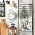 thumbnail image 3 of SOME THING Xmas Tree Snowman Winter Kitchen Towels Dish Towels, 18x26 Inch Holiday Let It Snow Christmas Decoration Hand Towels Set of 2, 3 of 6