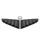 thumbnail image 5 of Pair of Car Side Window Scoop Louver Vent Cover Trim Fits For Mustang Fastbacks 2015-2017, 5 of 5