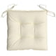 thumbnail image 2 of Juego de 2 cojines para silla de exterior Benzara, color crema, 50 x 50 x 7 cm, 2 of 5