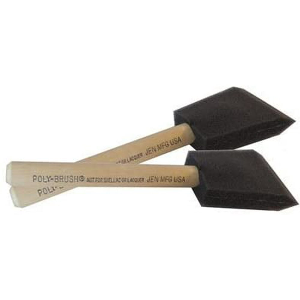 3 Inch Jen Manufacturing Orginial PolyBrush Foam Disposable Brush 36