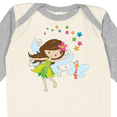 thumbnail image 4 of Inktastic Fairy Sparkles Girls Long Sleeve Baby Bodysuit, 4 of 5