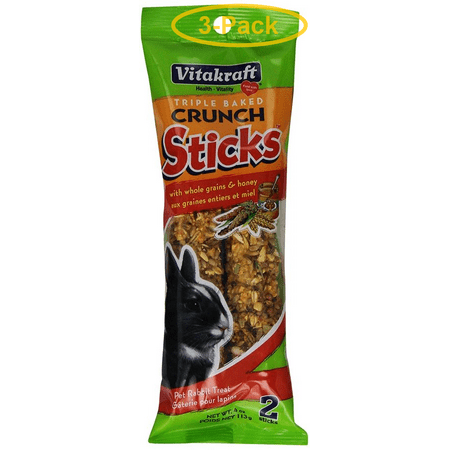VitaKraft Honey Sticks for Rabbits 2 Pack - Pack of