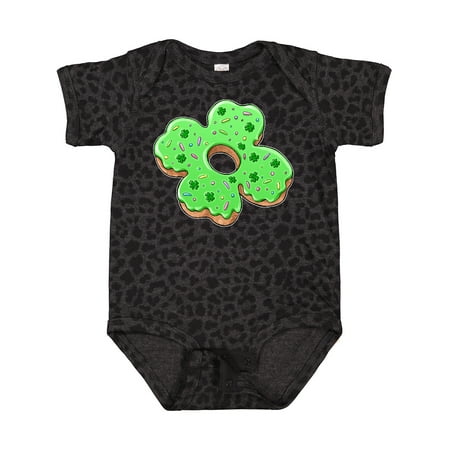 

Inktastic St. Patricks Day Four Leaf Clover Donut with Sprinkles Gift Baby Boy or Baby Girl Bodysuit