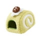 thumbnail image 4 of Cama para cobayas, casa suave para animales pequeños, acogedora y cálida, refugio de forro polar con establo Verde, 4 of 9