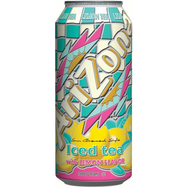 Arizona, Lemon Iced Green Tea, 15.5 Oz, 24 Ct - Walmart.com - Walmart.com