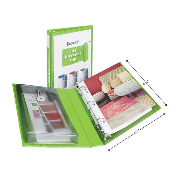 Avery Mini Durable View Protect and Store Binder with 1 Inch EZTurn