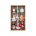 thumbnail image 1 of HUANBAI Hanging Snowman And Santa Figurines For And Festive Cheer, 1 of 3
