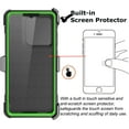 thumbnail image 6 of Takfox Moto G Stylus 5G 2025 Case, for Motorola G Stylus 2025 5G Belt Clip Holster Phone Case [Built-in Screen Protector] Kickstand Full-Body Military Grade Protective Shockproof Cover-Green, 6 of 7