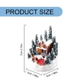 thumbnail image 3 of Desktop Decor Christmas Decoration Village Figurine Building Christmas House LED, 3 of 4