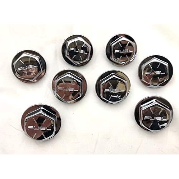 Fuel Wheels Chrome Wheel Dummy Bolts Set of 8# 3760-16/5150-16R