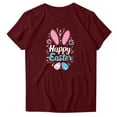 thumbnail image 2 of Puntoco Liquidación de camisetas cortas para mujer Camiseta de manga corta con cuello redondo y estampado para mujer Camiseta de manga corta con cuello redondo, 2 of 3