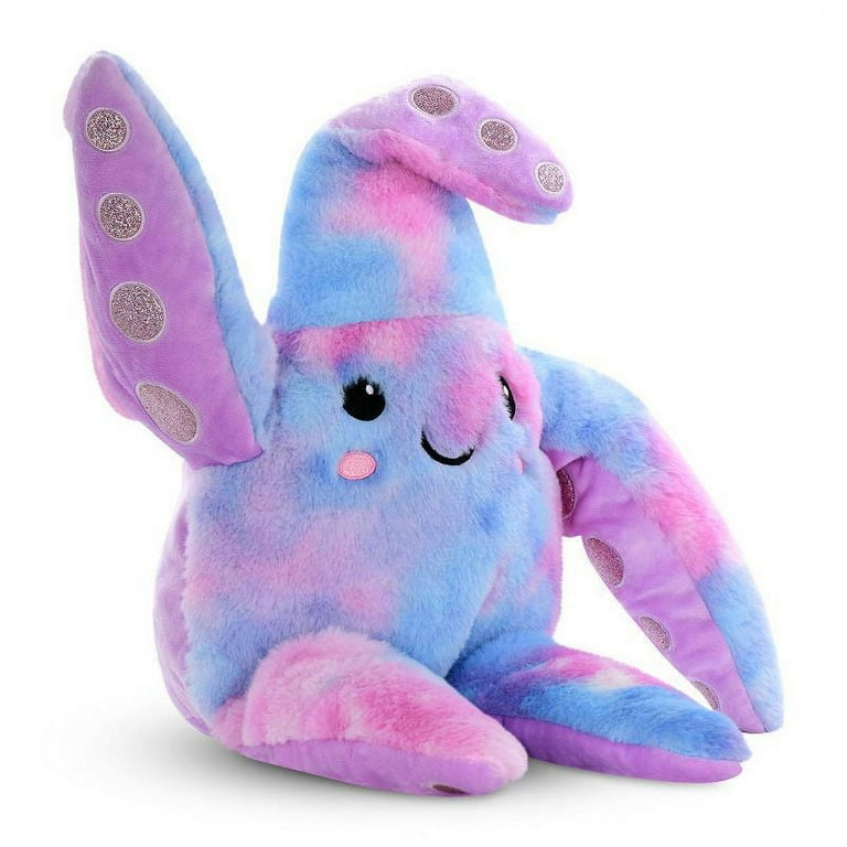 Two Scoops Soft Starfish Shaped Plush Toy with Glitter Accents and