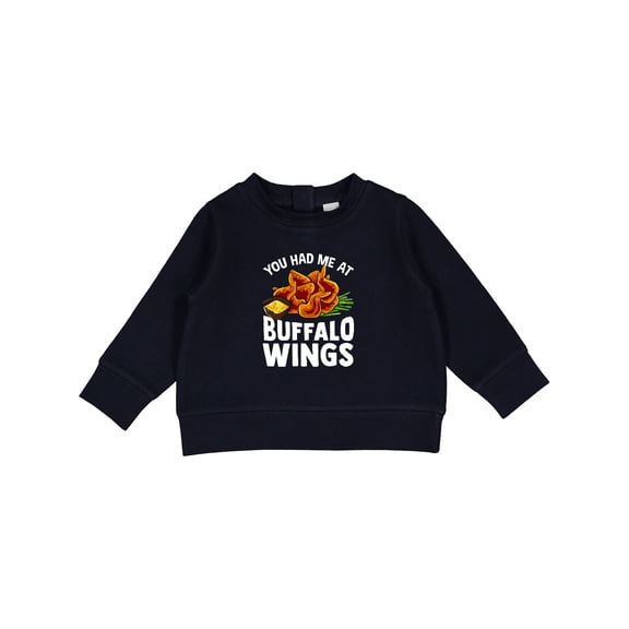 Inktastic Buffalo Wings Game Day Snack Baby Sweatshirt