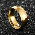 thumbnail image 5 of Ringheart Couple Rings Matching Rings Yellow Gold Plated 1CT AAA CZ 2pcs Women Wedding Ring Sets for Him and Her Rings Men Band, 5 of 7