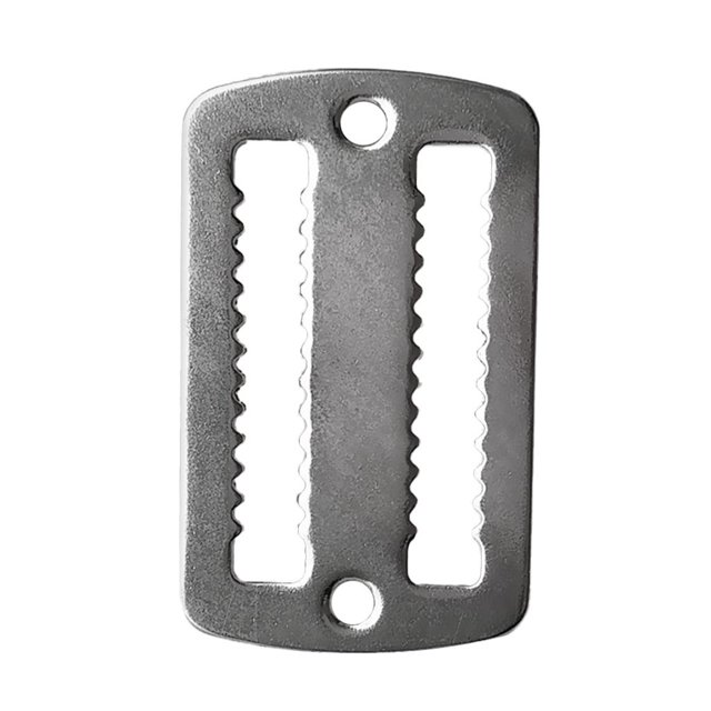 Hebilla de Cinturón Clip de material acero Inoxidable para ejercicio al Tamaño 6..1cm