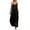Black, variant on Baqcunre Jumpsuits for Women Women's Large Size Casual Tie Solid Color Suspenders Loose Sleeveless Solid Color Pocket Casual Jumpsuit Jumpsuits for Women Dressy One Piece Jumpsuits for Women