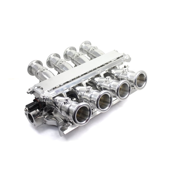 Speedmaster 1-148-007 Compatible with Ford 351W Windsor Sidedraft 8 Stack EFI Intake Manifold System Complete Polished