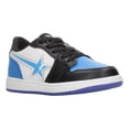 thumbnail image 2 of Tenis Niño Vavito Diseño Estrella Azul Negro Casual Ligero Streetwear Cintas Agujetas Ajustables negro 21.5 MX, 2 of 10