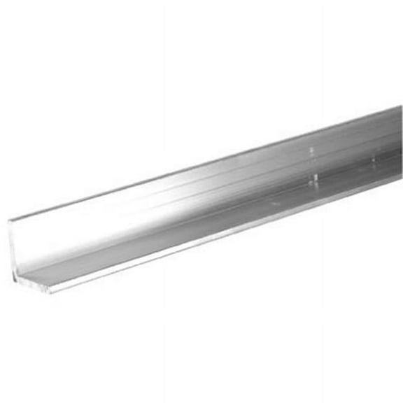 SteelWorks Aluminum Angle - 1/16 in Thickness, 1/2 in W x 48 in L