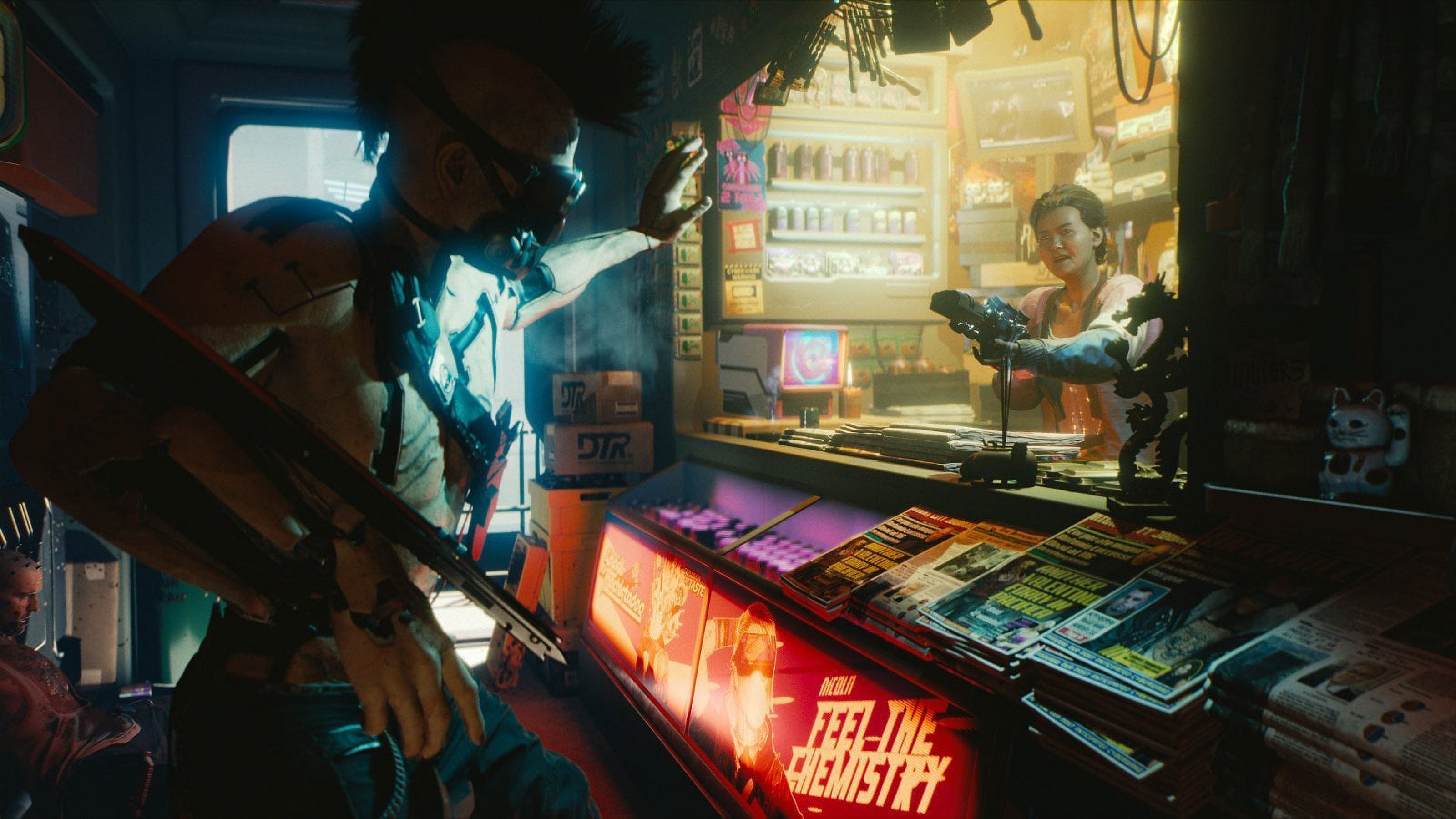 Cyberpunk 2077 PS4 Game - Open World Action-Adventure Video