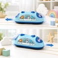 thumbnail image 4 of Feledorashia Pull Back Train Toy, Inertia Vehicle Toy, 5.3 Inch Two Way Transit Vehicle for Kids Racing Pretend Scenes Classroom Rewards and Portable Play, Plastic Body with Battery Free Motion, 4 of 6