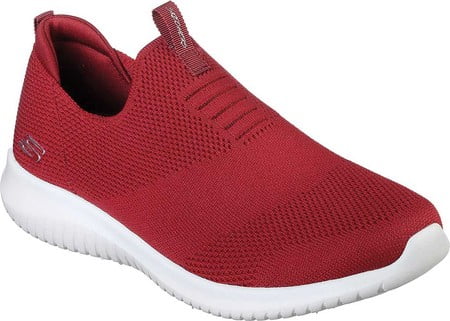 womens red slip on sneakers