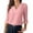 Light pink 03, variant on Textilo Dlouses for Women Dressy Casual Casual 3/4 Sleeve Tops Fashion V Neck Collared Shirt Office Pleated T-Shirt Fashion Clothing M Blue 03