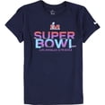 thumbnail image 1 of Nike Womens Super Bowl Los Angeles 2/13/2022 Graphic T-Shirt multinavy M, 1 of 2