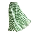 thumbnail image 6 of Gfyviroh Striped Maxi Skirts for Women High Waisted Trendy Flowy Swing Long Skirt Casual Versatile Loose Vacation Skirt, 6 of 6