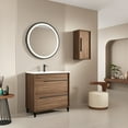 thumbnail image 2 of Ws Bath Collections Lotus COL02.010 NO Lotus 27-3/16" Engineered Wood Wall Mounted, 2 of 7